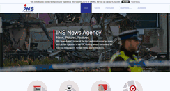 Desktop Screenshot of insnews.co.uk